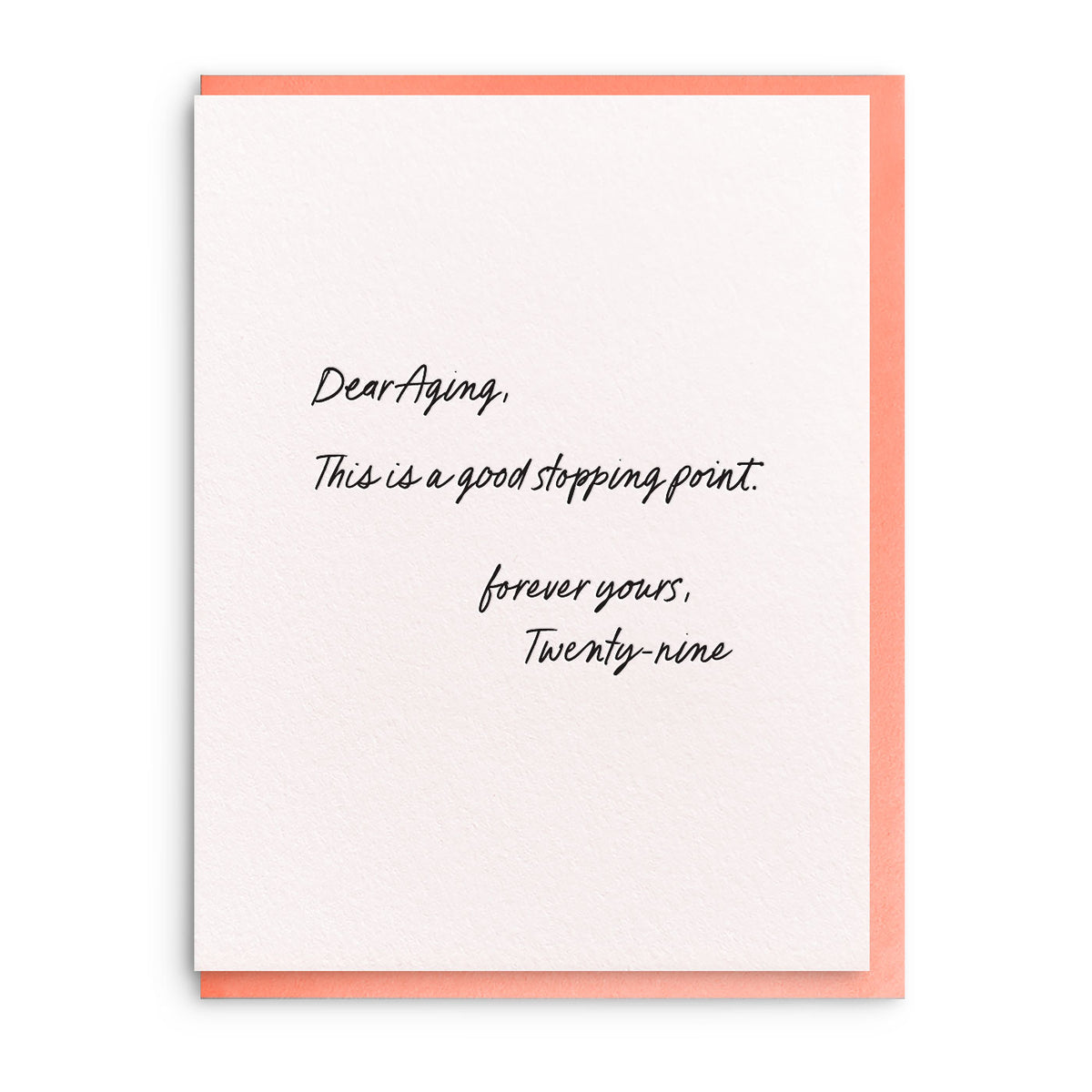 Dear Aging