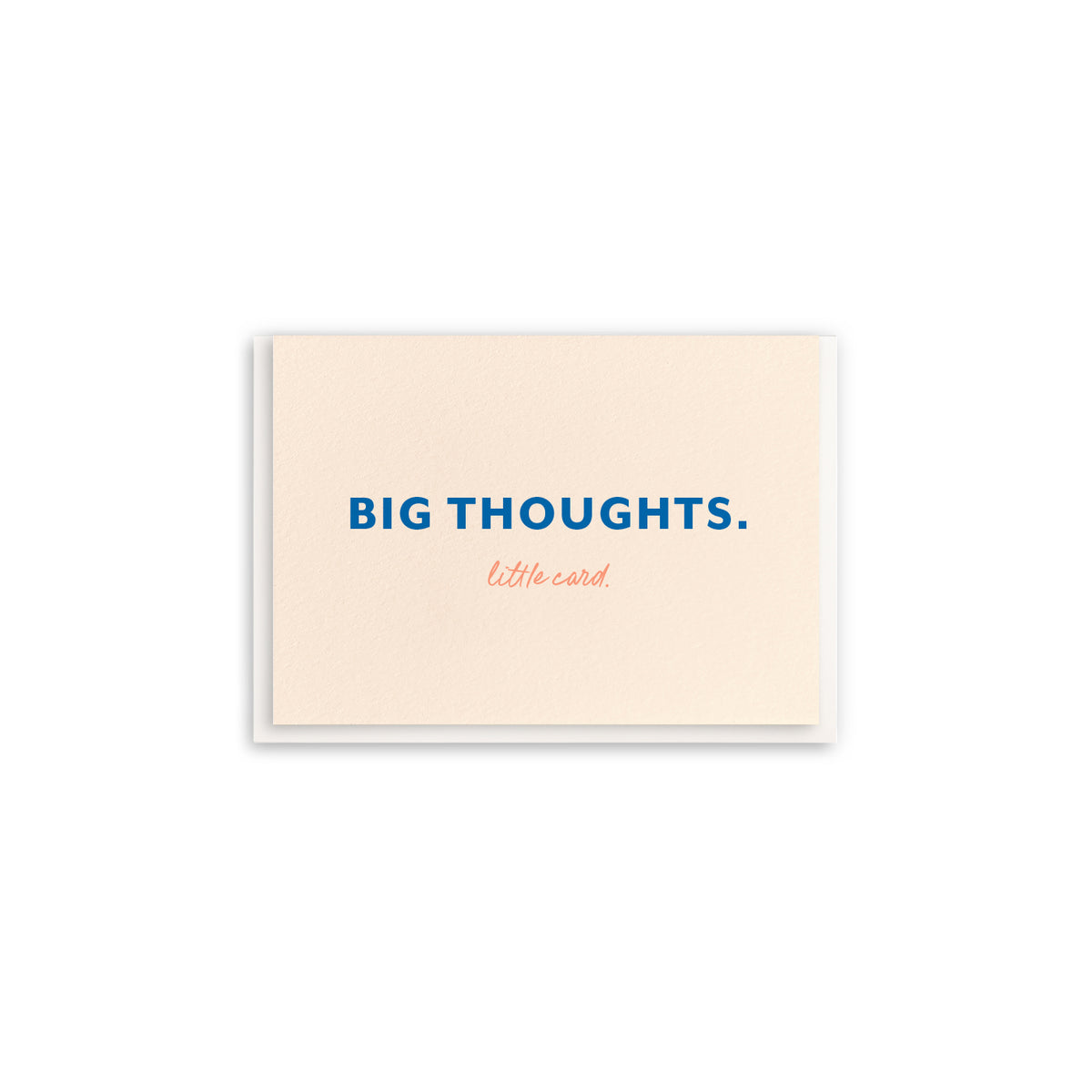 Big Thoughts