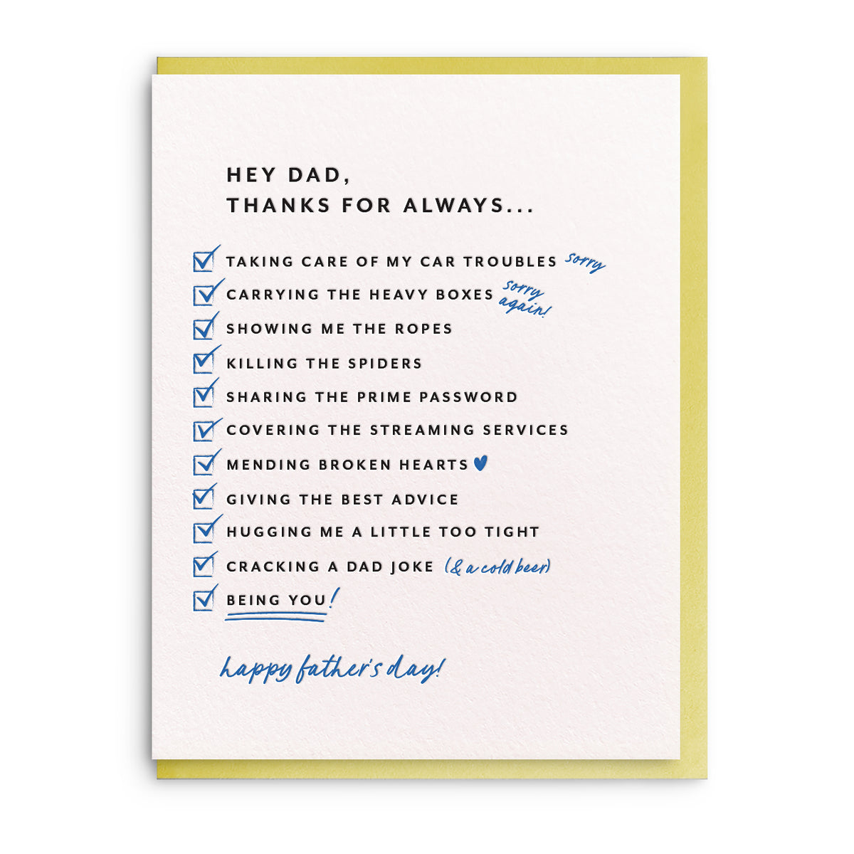 Dad List