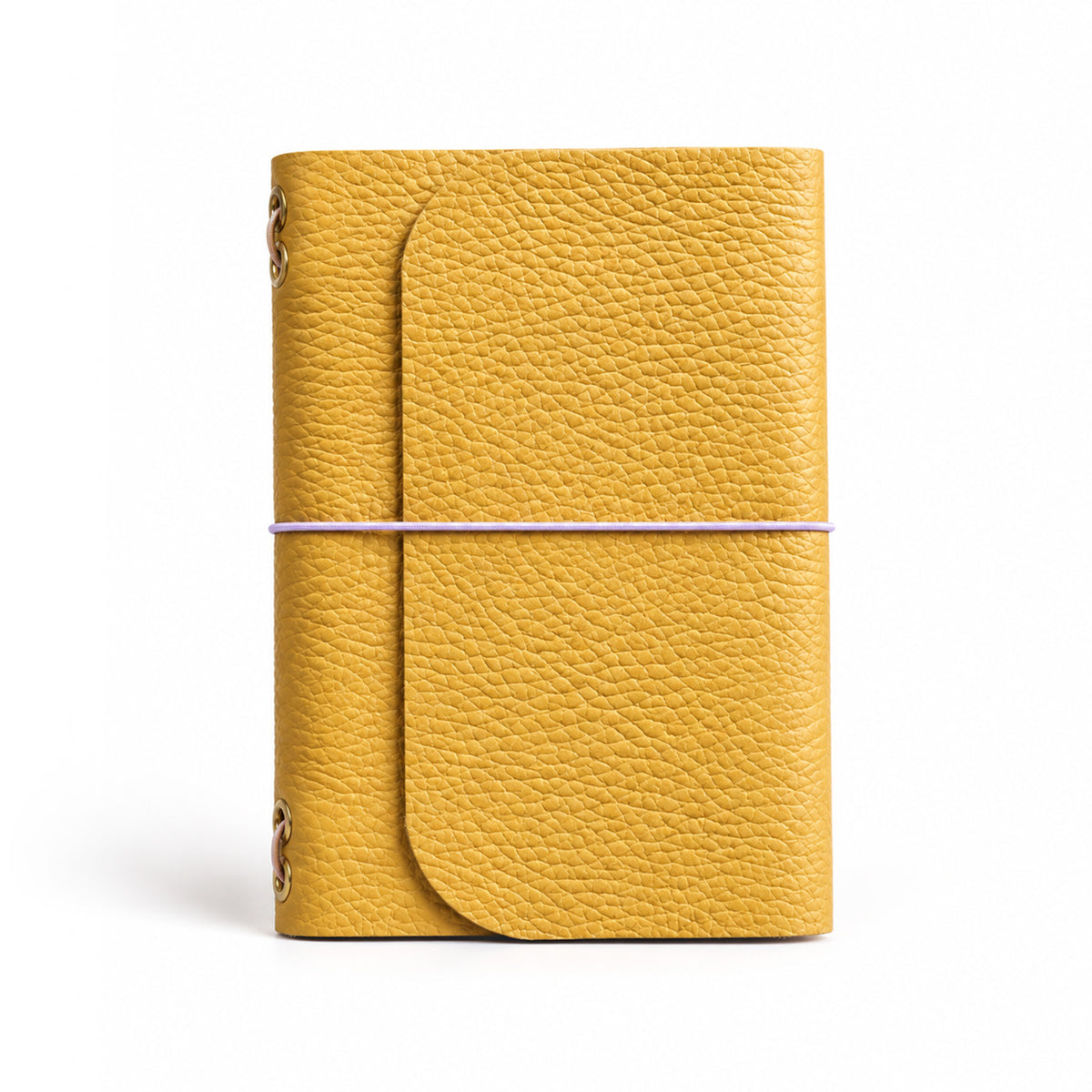 Mustard: Small Leather Notebook Cover