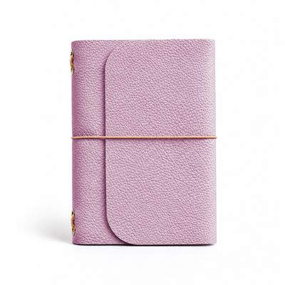 Lavender: Small Leather Notebook Cover