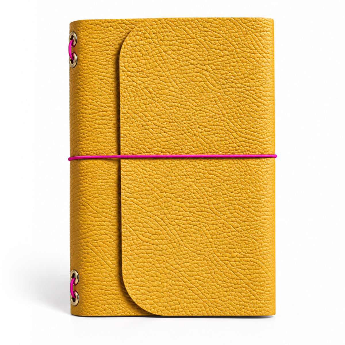 Mustard: Large Leather Notebook Cover