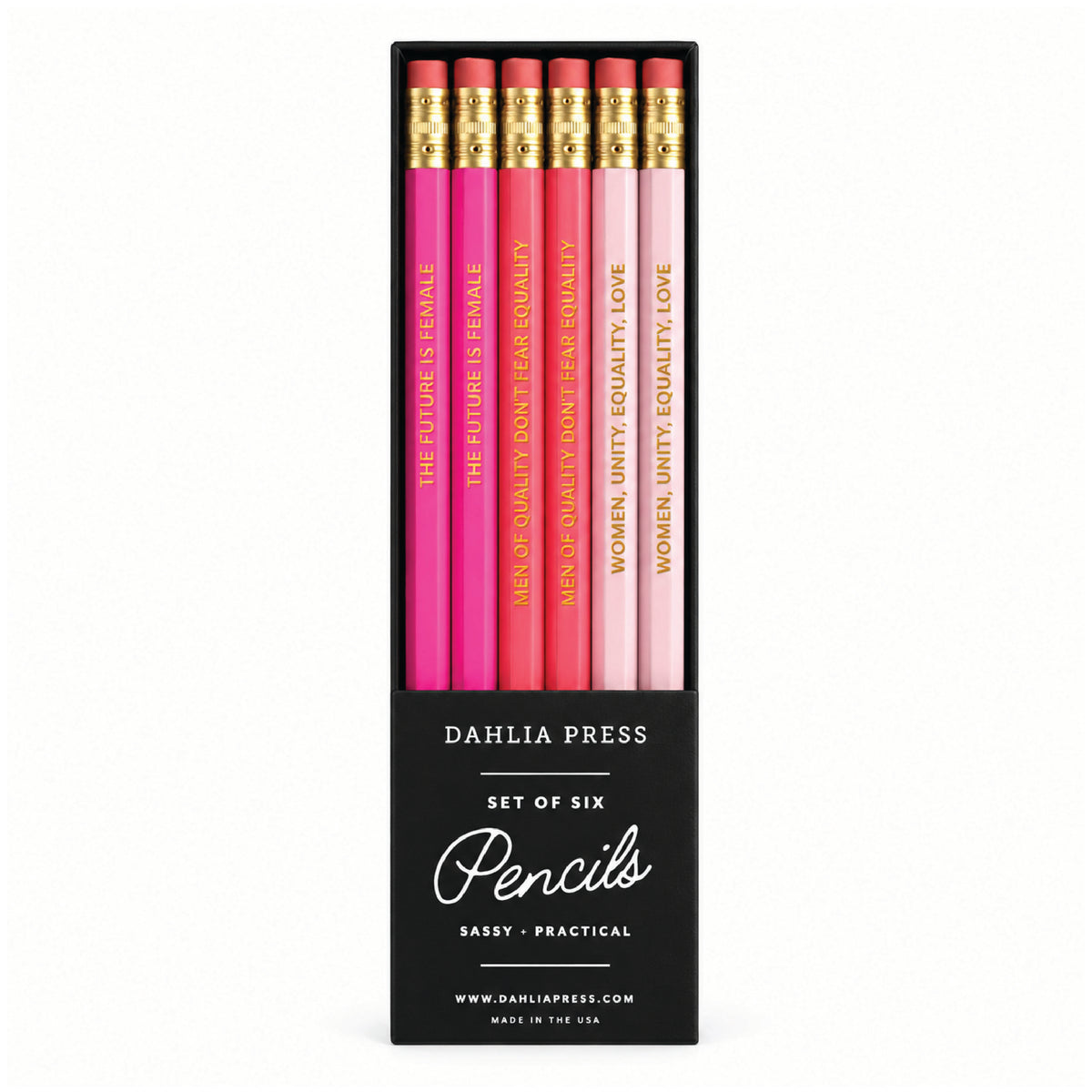 Feminism Pencil Set